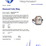Ladies Diamond Unity Ring