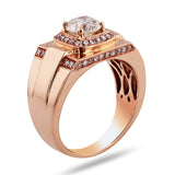 14K Rose Gold Diamond Ring