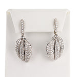 Contemporary Style Diamond Earrings